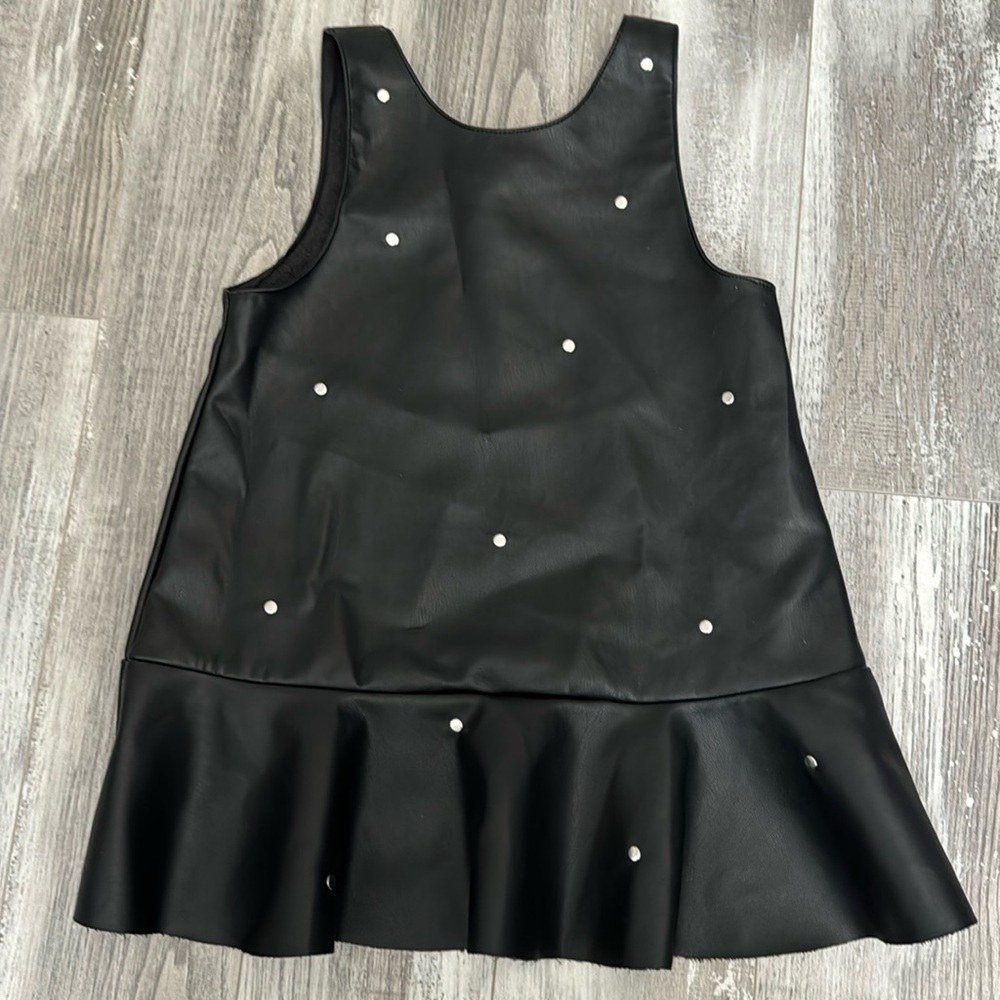 Zara Faux Leather Dress - Picture 4 of 7